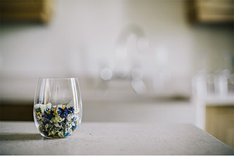 Esthetique des verres à vin